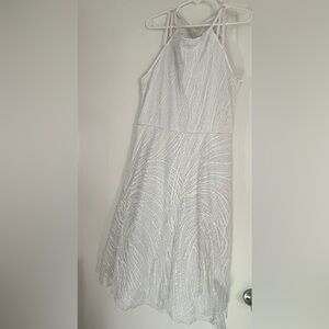 Speechless White Sequin Dress